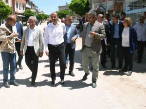 Büyükşehir’den Araban’a hizmet çıkarması