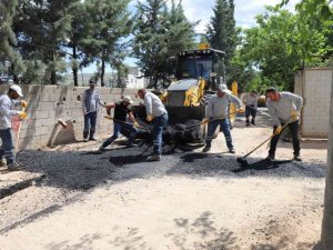 Kahta’da asfalt çalışmalarına hız verildi
