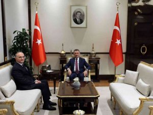 Faruk Özlü, Fuat Oktay ile projeleri görüştü