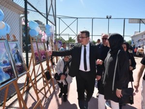 Engelli öğrencilerin yaz festivali Mustafakemalpaşa’yı gülümsetti