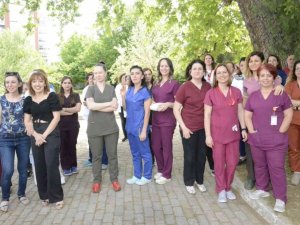 Aydın Atatürk Devlet Hastanesi’nde piknik havasında kutlama