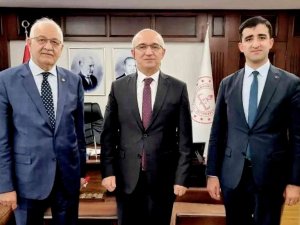 Milletvekili Erdoğan, Milli Eğitim Bakanı Yardımcısı Şensoy’u ziyaret etti