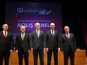 Rektör Çomaklı, açıköğretim sisteminin 40.yılı etkinliklerine katıldı