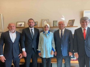 Kdz. Ereğli Kızılay Başkanı Yağız Ankara’da temaslarda bulundu
