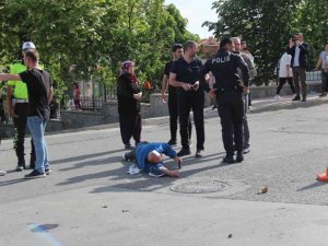 Tekirdağ’da motosiklet otomobille çarpıştı: 1 yaralı