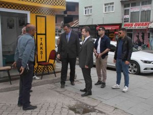 Malazgirt Kaymakamı esnaf ziyareti yaptı