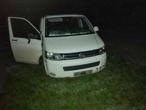 Dur ihtarına uymayan minibüste 6 düzensiz göçmen yakalandı