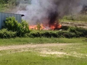 Muratlı’da ot yangını
