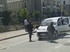 Bursa’da tekme ve tokatlı ’yol benim’ kavgası