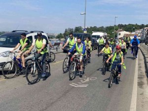 Beykoz’da pedallar sağlıklı yaşam için döndü