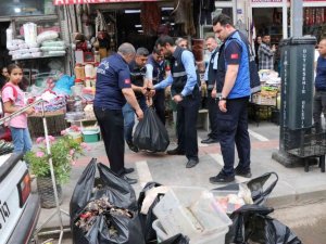 Şanlıurfa’da 4 bin ürün ve yarım ton yiyecek imha edildi