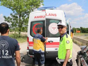 Edirne’de kaza: 2 yaralı