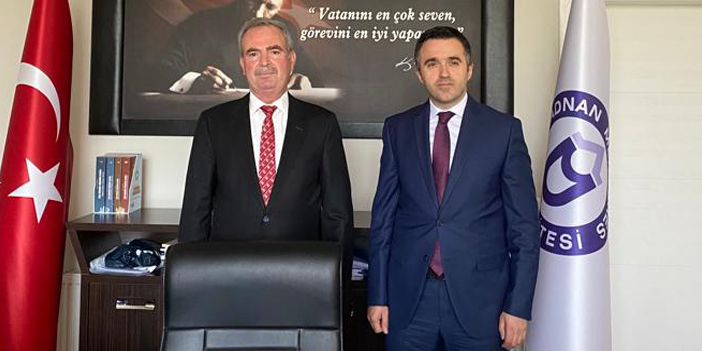 Dekan Akkoyun, il müdürü Turan’ı kabul etti