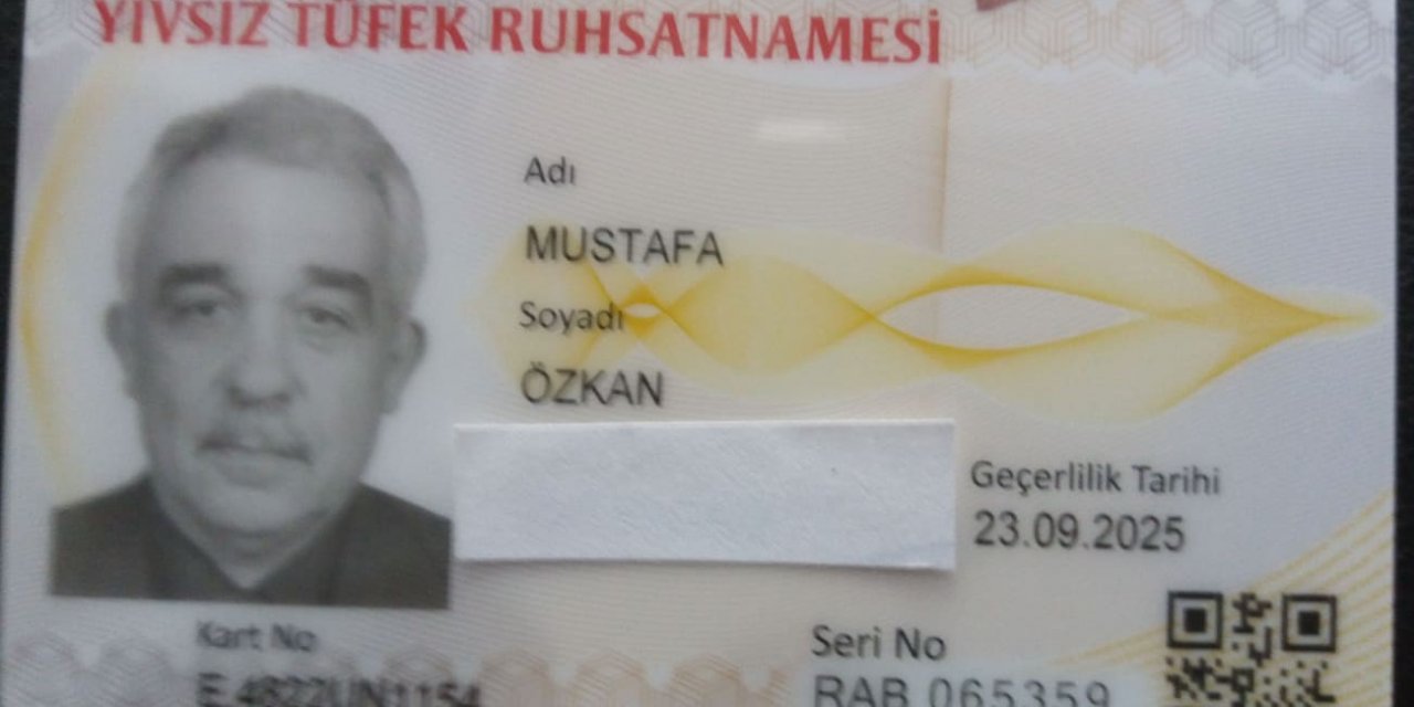 Yivsiz tüfek ruhsatnameleri değişiyor