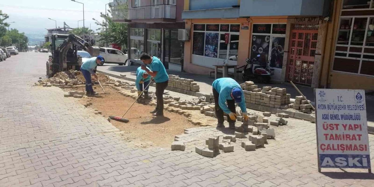 ASKİ Bozdoğan’da altyapı ayağını güçlendiriyor