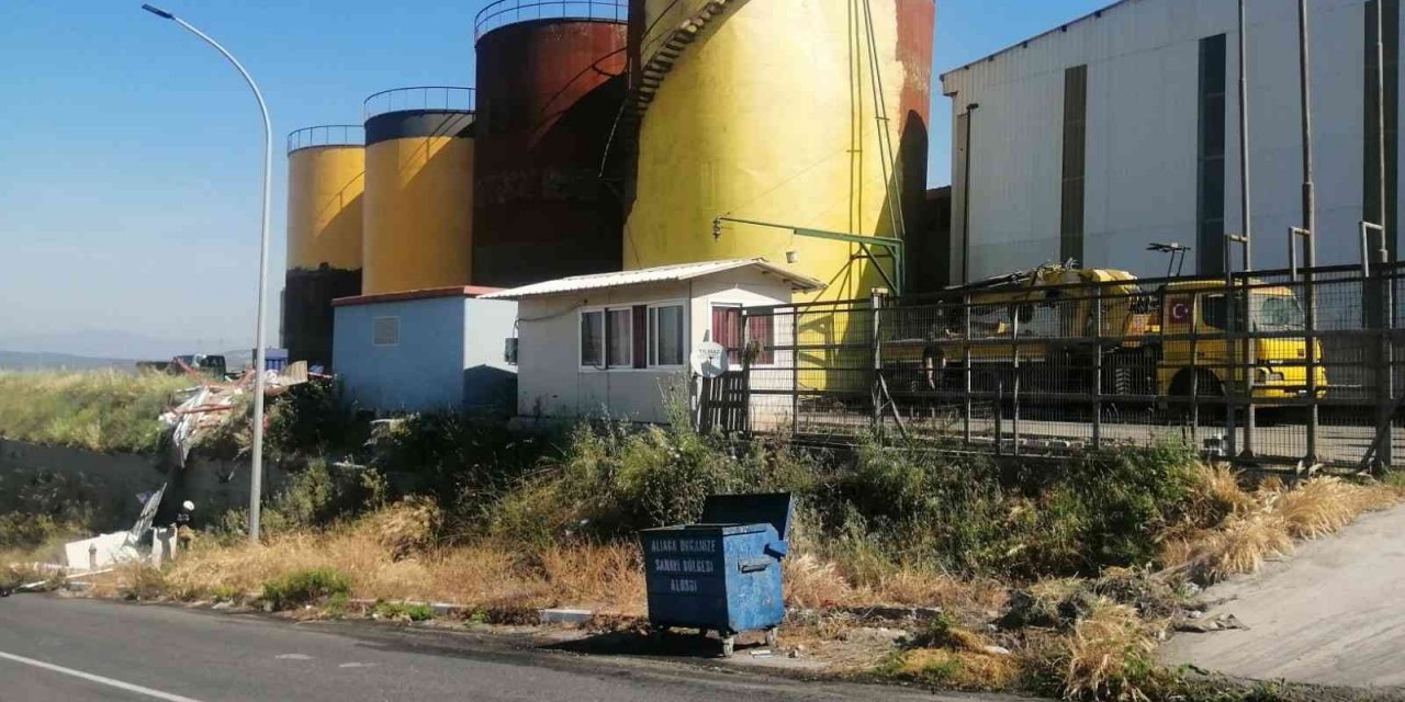 Yağ fabrikasında korkunç ölüm