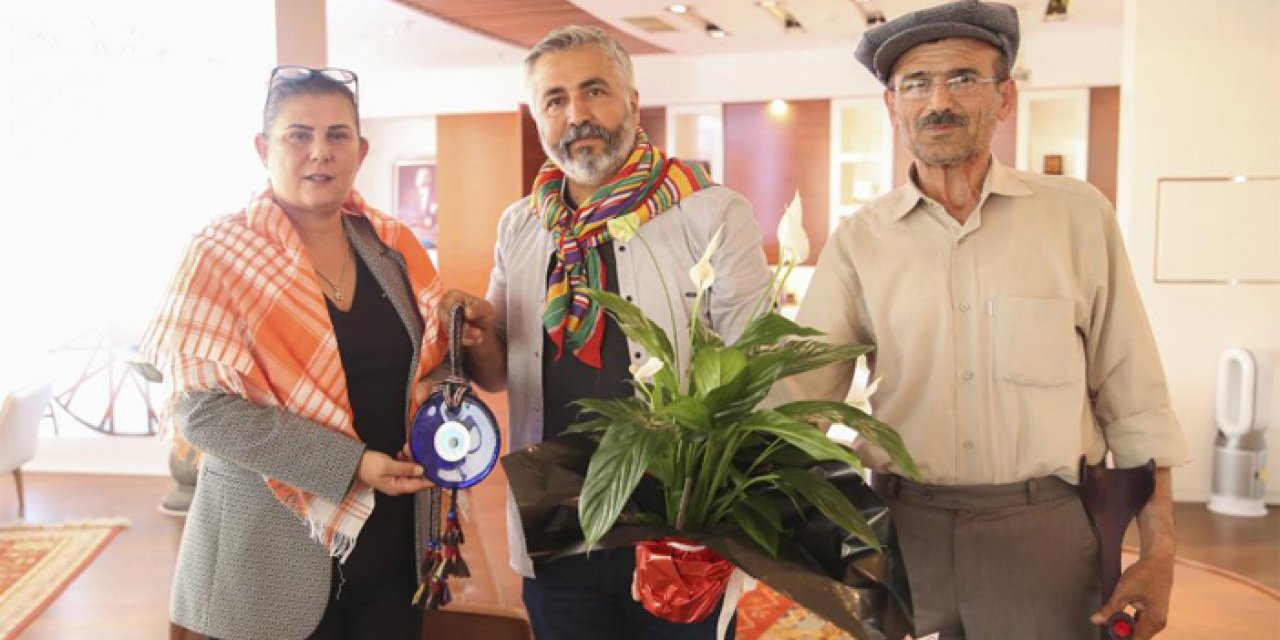 Yörük Obaları Derneği Başkanı Genişoğlu, Başkan Çerçioğlu ile görüştü