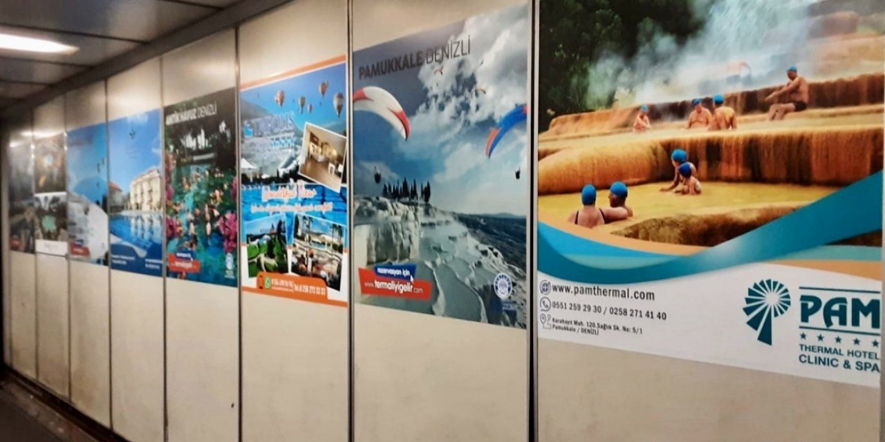 Pamukkale’nin termal otelleri yolcu trafiğinin en yoğun olduğu yaz aylarında tanıtıyor