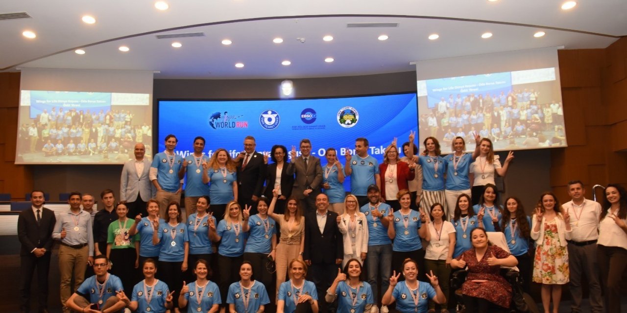 Oda-Borsa takımı “iyilik” için koştu