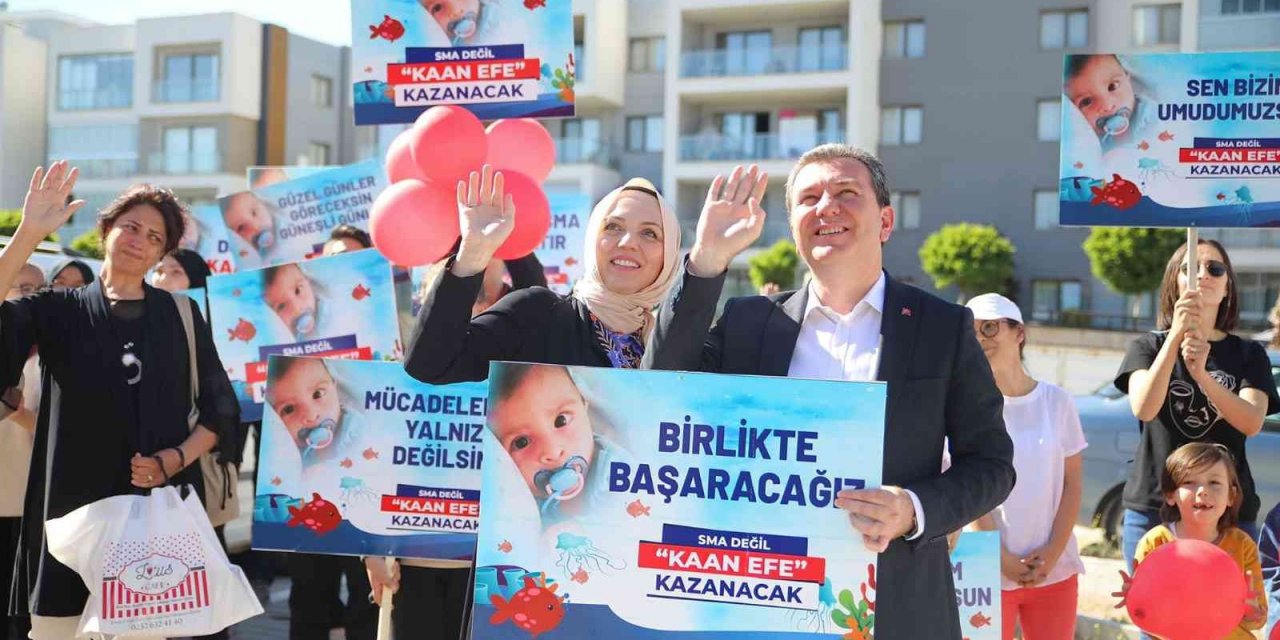 Başkan Koştu’dan SMA hastası Kaan Efe’ye sürpriz doğum günü