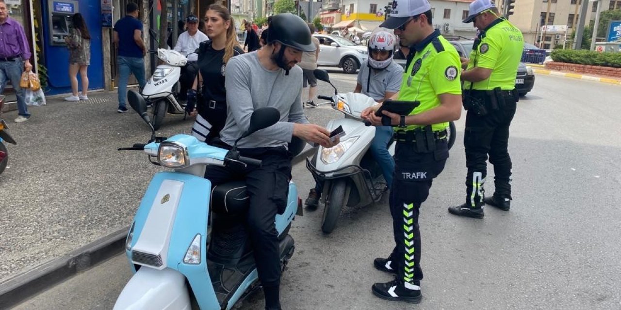 Aydın’daki motosiklet denetimlerinde 37 sürücüye cezai işlem uygulandı