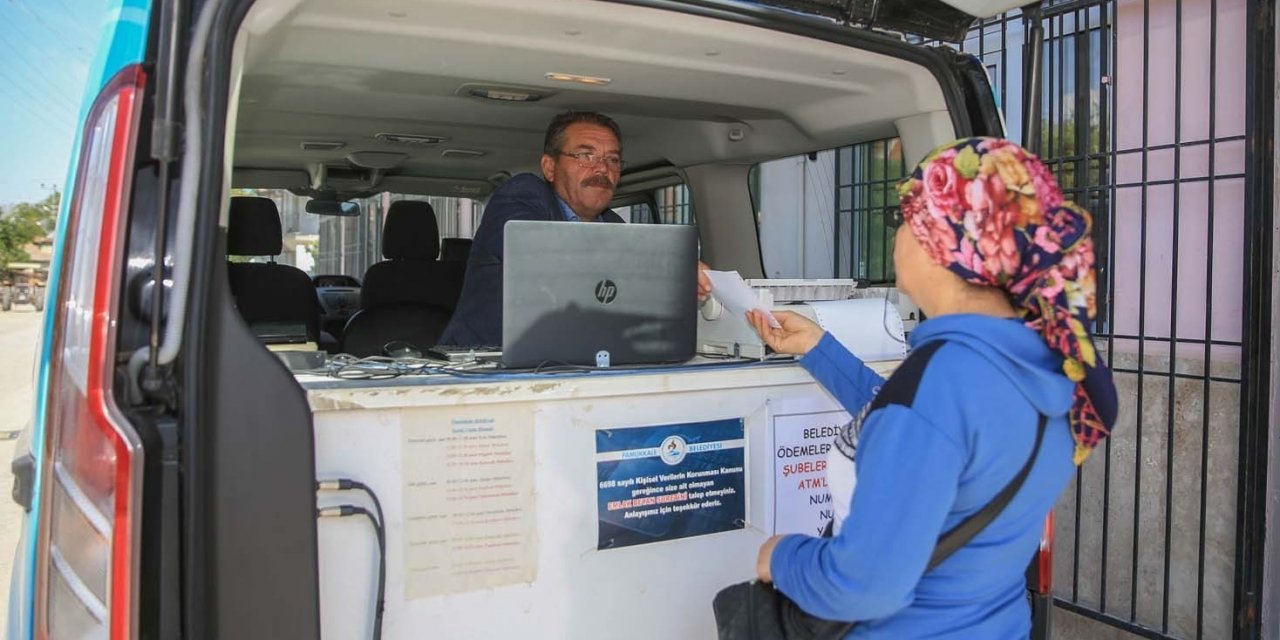 Gezici vezne, Pamukkalelilere ödeme kolaylığı sağlıyor