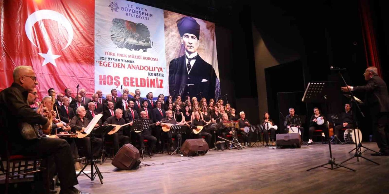 Aydın'da Ege’den Anadolu’ya konseri düzenlendi