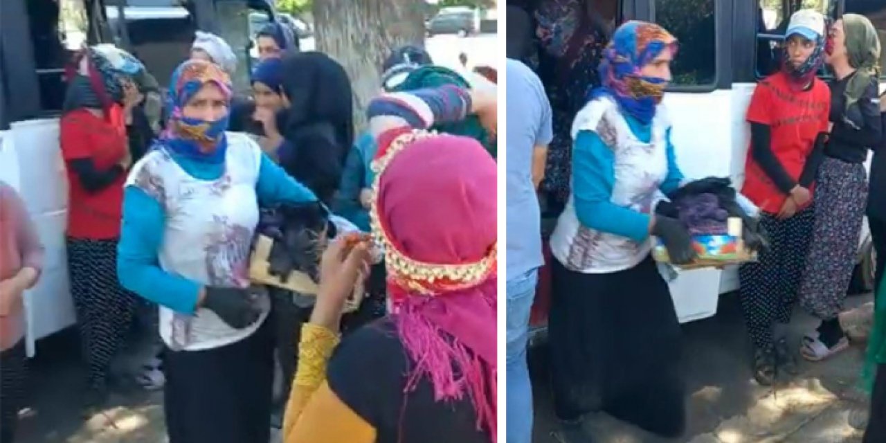 14 kişilik minibüsten 33 kişi çıktı