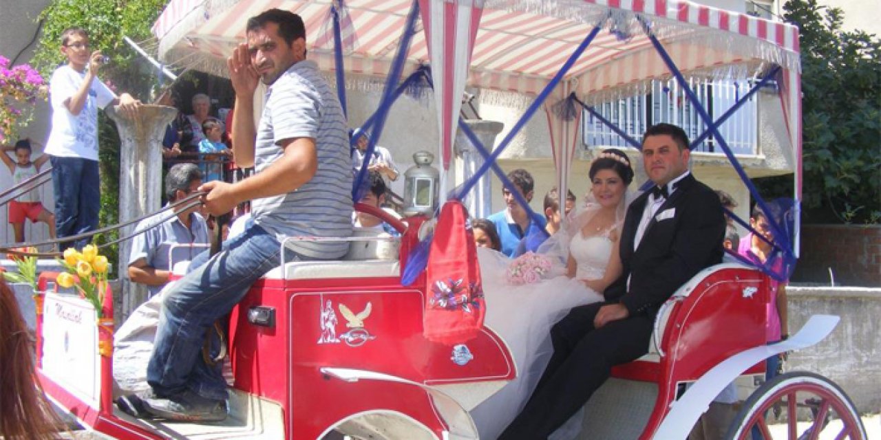 Düğün sezonu açıldı, faytoncular zamanla yarışıyor