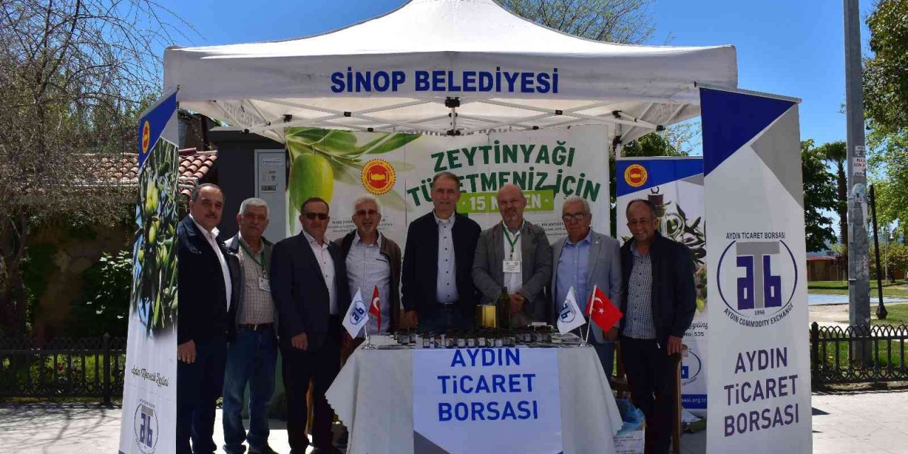 Aydın Memecik Zeytinyağı Sinop’ta tanıtıldı