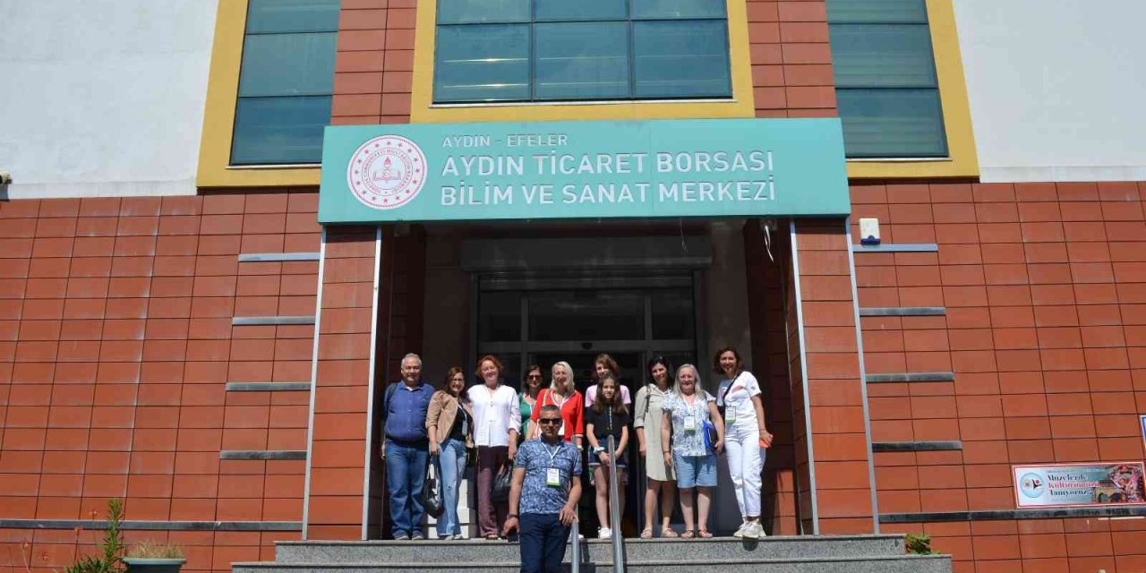 Aydın BİLSEM, proje ortaklarını Aydın’da ağırladı