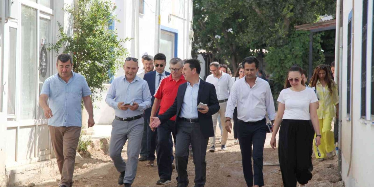 Başkan Aras: “Atık sular arıtmayla yeşil alanlarda kullanılacak”