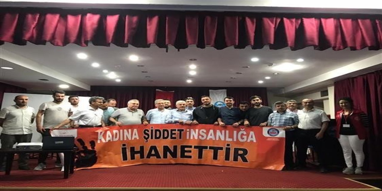 Din görevlilerine ’kadına yönelik şiddetle mücadele’ konulu seminer verildi