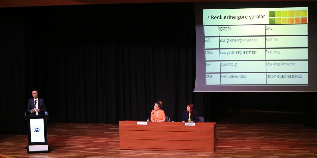 Yara bakımında yeni yaklaşımlar sempozyumda ele alındı