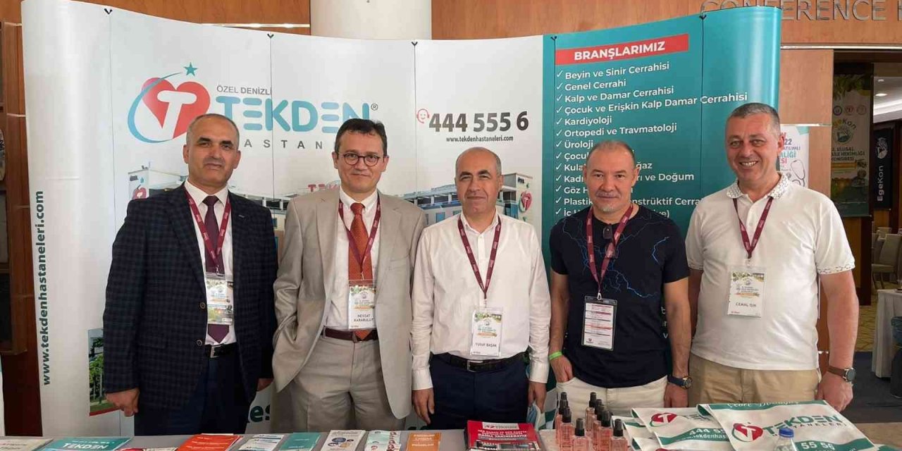 Aile Hekimliği Kongresinde Tekden Hastanesi standına yoğun ilgi