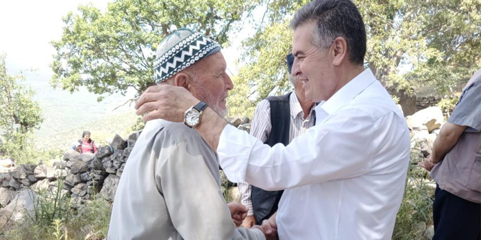 Buharkentli vatandaşlar yağmur duası yaptı