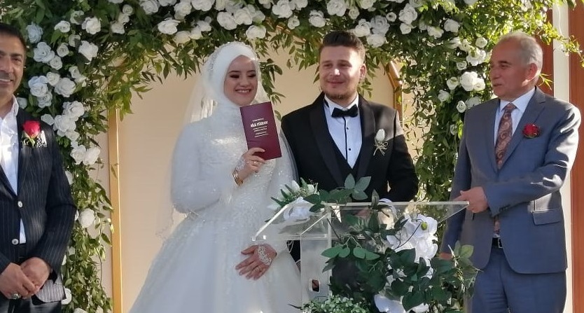 Seylan ve Tezel ailelerinin mutlu günü