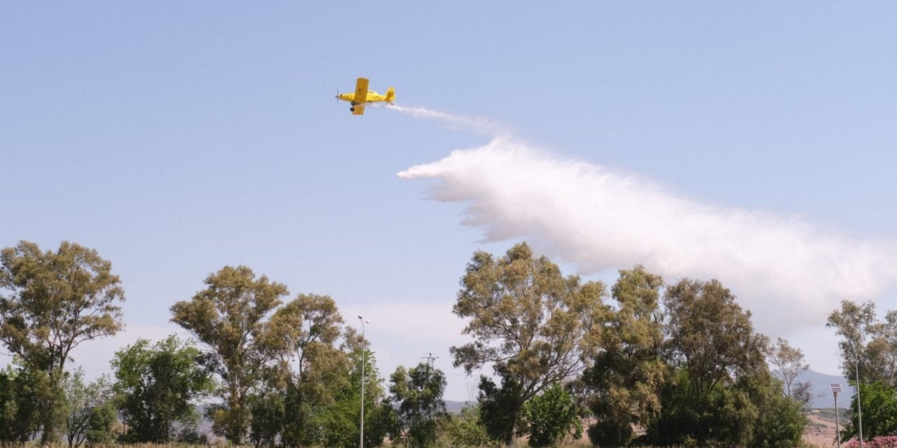 İzmir’de konuşlanan yangın uçakları göreve başladı