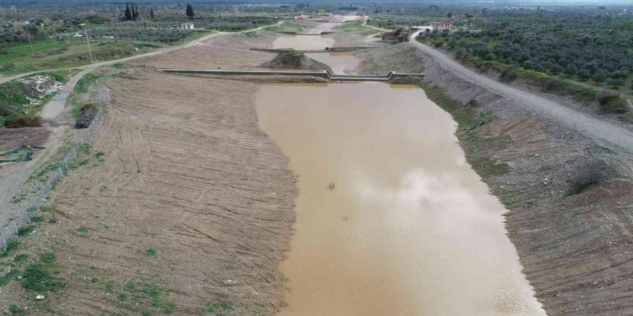 Kuyucak’ta yeraltı barajı üreticilere umut oldu