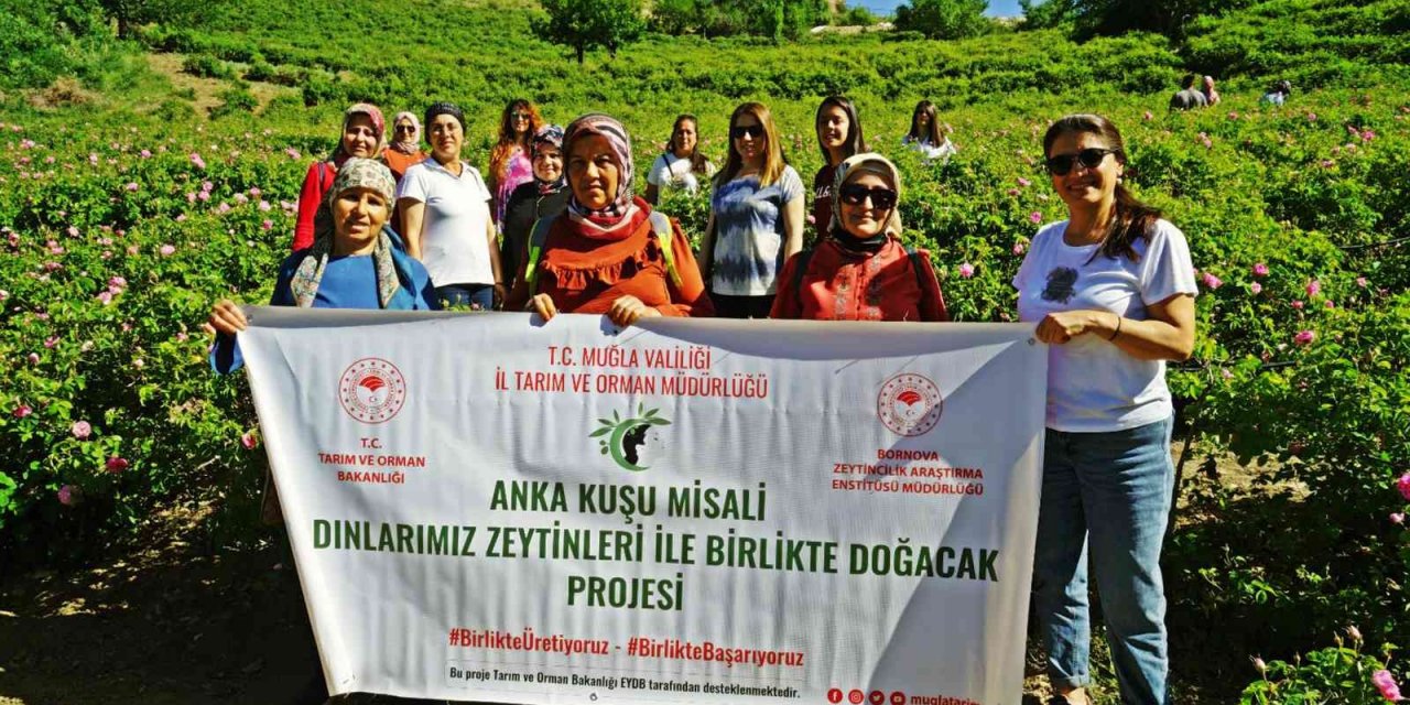 Muğlalı kadın üreticilere teknik gezi