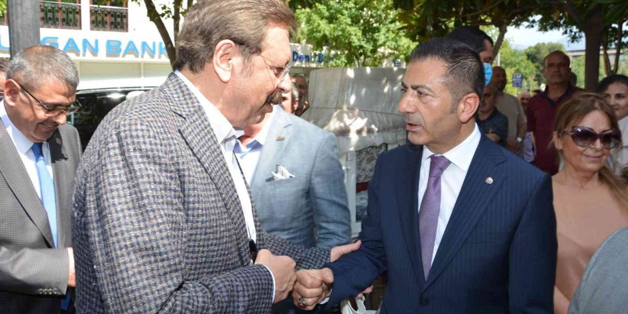 TOBB Başkanı Hisarcıklıoğlu’ndan DTO’nun 5 yıldızlı hizmetlerine büyük övgü