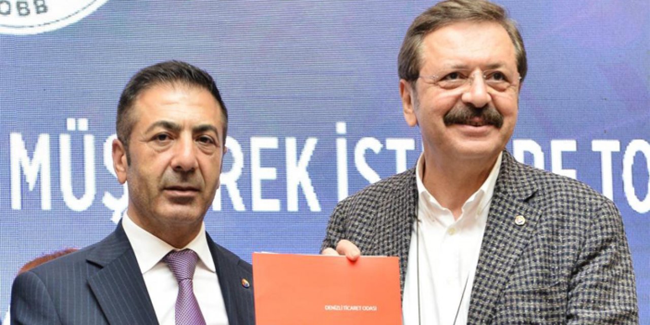 DTO Başkanı Erdoğan, Denizli iş dünyasının beklentilerini Hisarcıklıoğlu’na iletti