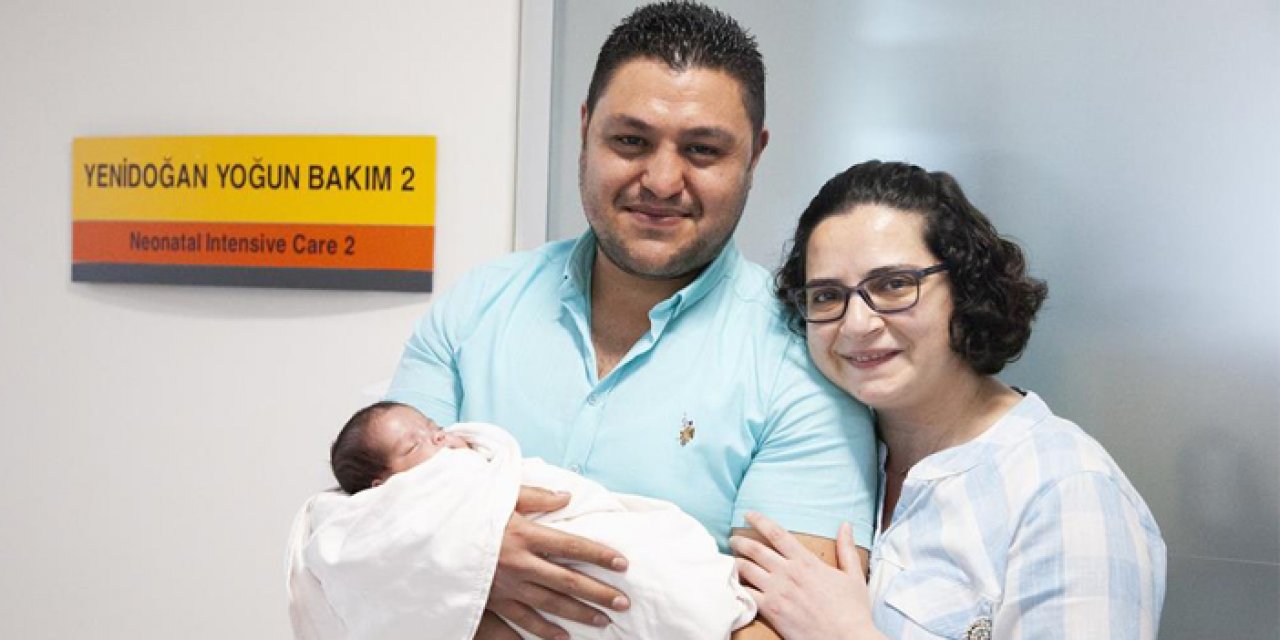 Defne bebek 104 gün sonra ailesine kavuştu