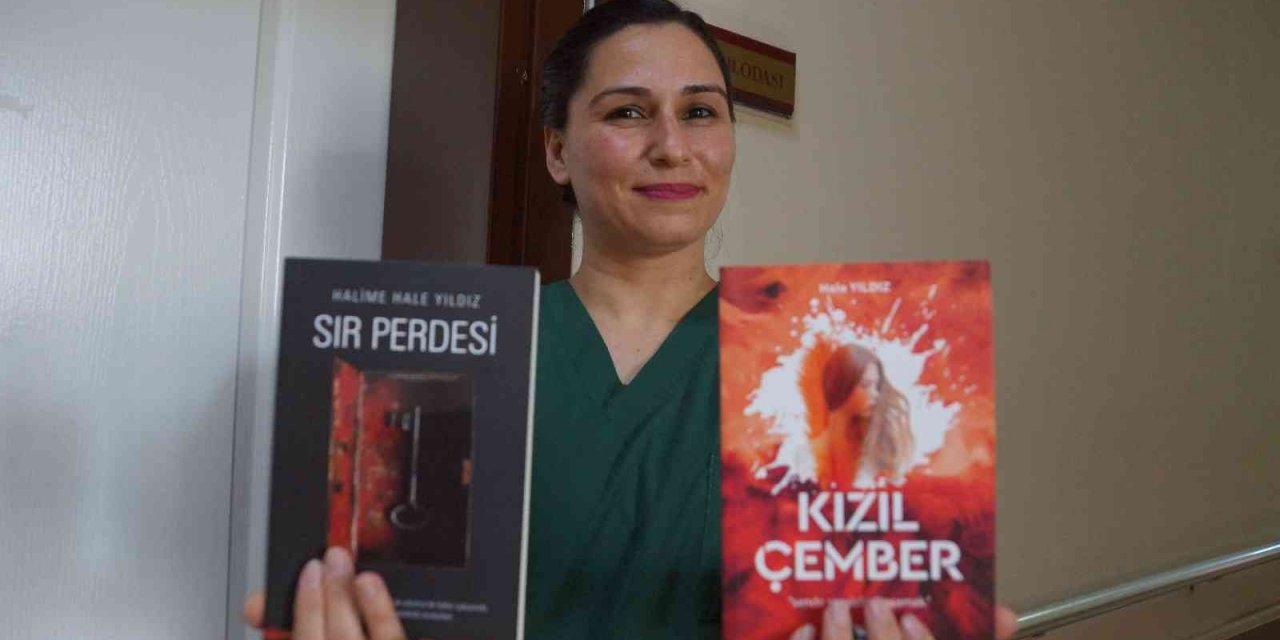 Hemşireliği ile hastalara, yazarlığı ile de hayatlara dokunuyor