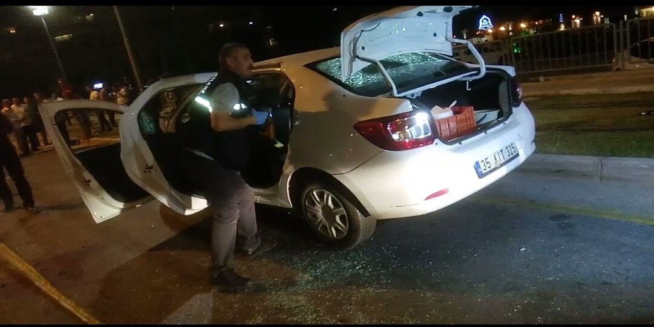 Seyir halindeki otomobile silahlı saldırı: 1 ölü, 1 yaralı