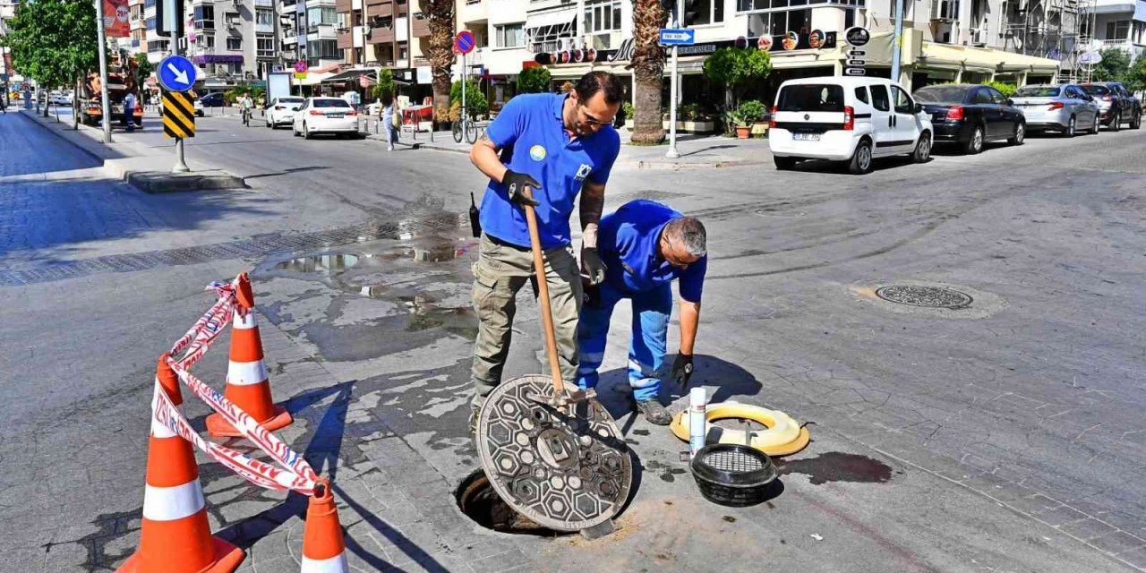 İzmir’de rögarlara koku giderim filtresi