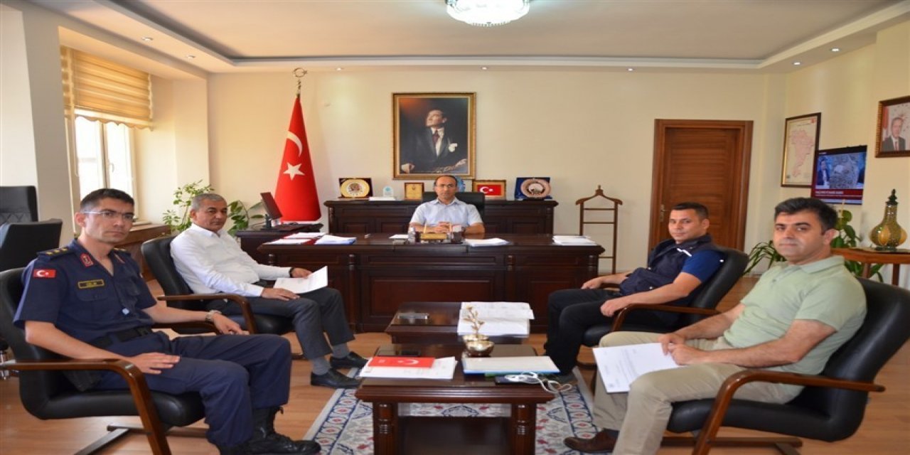 Koçarlı’da orman yangınları ile mücadele toplantısı yapıldı