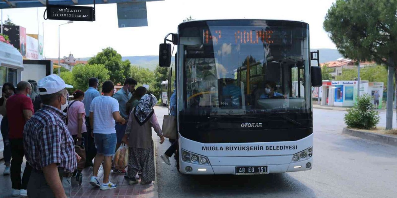 Muğla Büyükşehir nüfusunun 236 katı yolcu taşıdı