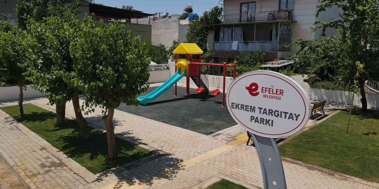 Efeler’de Ekrem Targıtay Parkı hizmete açılıyor
