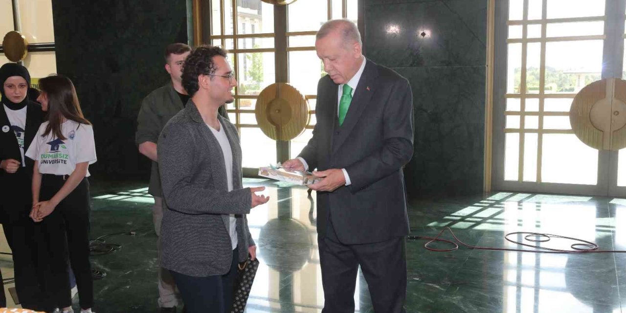 ADÜ Öğrencisi Haytabey, Cumhurbaşkanlığı Külliyesi’nde!